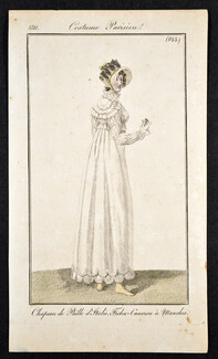 Le Journal des Dames et des Modes 1811 Costume Parisien N°1144