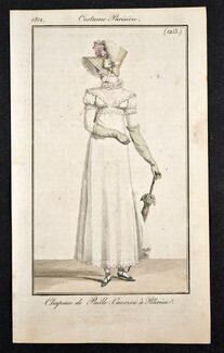 Le Journal des Dames et des Modes 1812 Costume Parisien N°1253