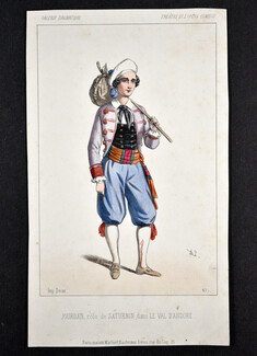 Galerie dramatique - Théâtre de L'Opéra Comique 1853 Jourdan, A. Lacauchie, Theatre Costume