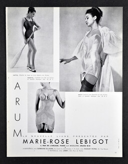Marie-Rose Lebigot 1953 Arum, Combinés, Girdle, Swimwear