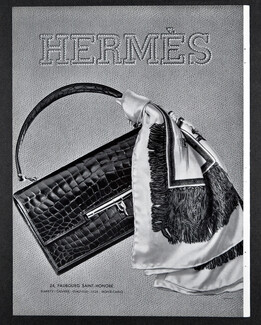 Hermès, Handbags — Original adverts and images