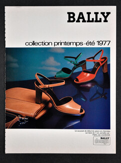 Bally (Shoes) 1977 Photo Robert Huber, 4 pages, 4 pages