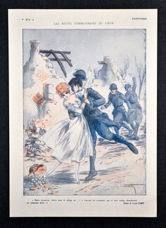 Les Petits Communiqués du Coeur, 1915 - Louis Icart World War I