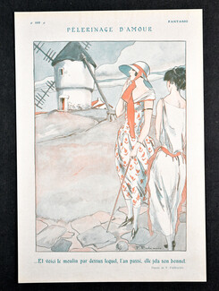 Pèlerinage d'Amour, 1924 - Fabien Fabiano Windmill