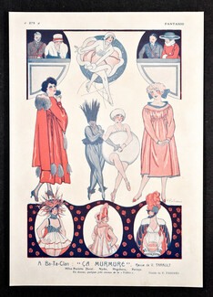 Fabiano 1916 Ba-Ta-Clan Ca Murmure, Revue de Tarault, Music Hall