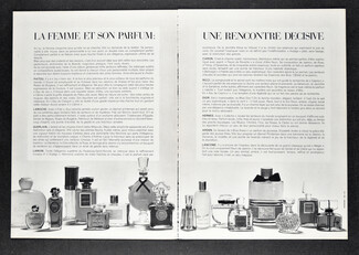 La Femme et son Parfum, 1967 - Jean Patou, Guy Laroche, Guerlain, Lanvin...