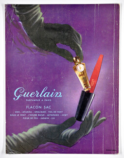 Guerlain (Perfumes) 1957 Flacon Sac