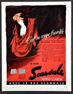 Scandale (Lingerie) 1956 Diaz, Girdle