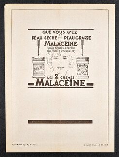 Malaceïne 1931