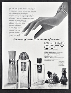 Coty (Perfumes) 1961 L'Aimant...