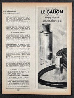 Le Galion 1961 Sortilège Flacons Bijouterie