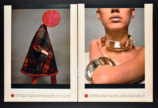Guy Bourdin 1967 Pierre Cardin, Christian Dior Jewels... Complete Set, 9 pages, 9 pages