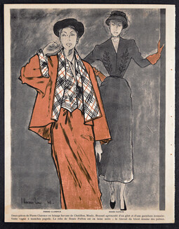 Haramboure 1948 Pierre Clarence & Renée Patton Fashion