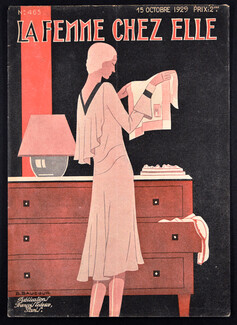 La Femme Chez Elle 1929 Cover, B. Baucour
