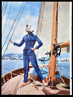 Amaryllis 1960 Yachting, Photo Pottier