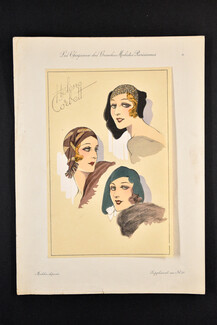 Hélène Corbett (Millinery) 1930 circa, Les Chapeaux des Grandes Modistes Parisiennes