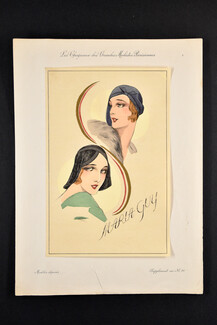 Maria Guy (Millinery) 1930 circa, Les Chapeaux des Grandes Modistes Parisiennes