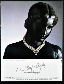 Van Cleef & Arpels 1986 Necklace, Maillol Sculpture