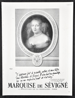 Marquise de Sévigné 1945 Vogue Libération