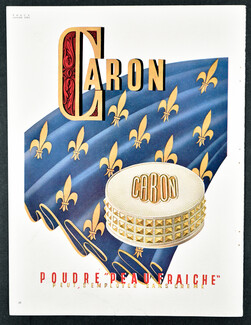 Caron (Cosmetics) 1945 Vogue Libération, Poudre
