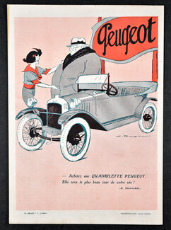 Peugeot (Cars) 1924 Roubille