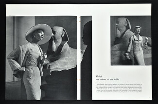 Pierre Balmain, Givenchy 1955 Sphinx, Photo Pottier