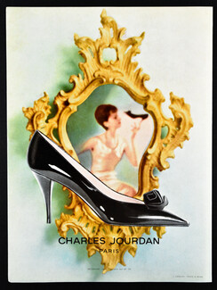 Charles Jourdan 1961 J. Langlais Model Messaline