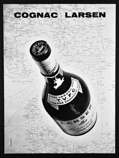 Cognac Larsen 1962 Brandy