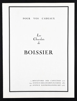 Boissier (Confectionery) 1954