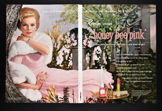 Revlon (Cosmetics) 1961 Honey Bee Pink Lipstick, Jewels Van Cleef & Arpels