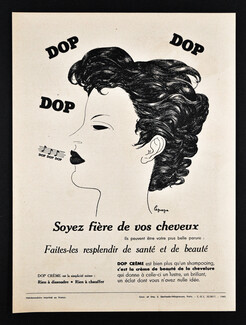 Dop (Hair Care) 1949 Georges Lepape
