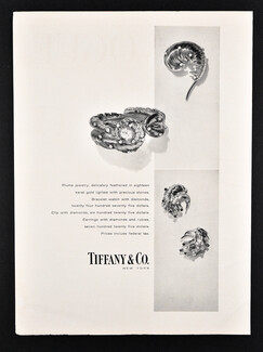 Tiffany & Co. 1957 Plume Jewelry