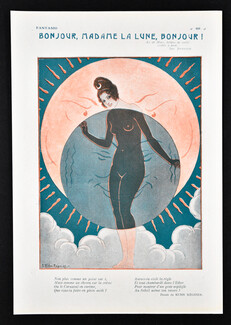 Bonjour, Madame la Lune, Bonjour !, 1922 - Joseph Kuhn-Régnier Solar Eclipse, Nude
