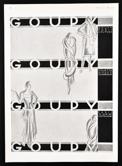Goupy (Couture) 1930 Colette Goupy