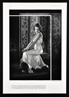 Emmett Joyce 1931 Black Starr And Gorham, Evening Gown, Photo Wynn Richards