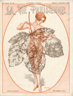 Chéri Hérouard 1925 Autumn Lace, Nude