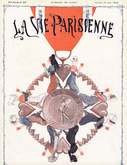 Chéri Hérouard 1915 Médaille aux plus dignes, World War I