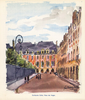 Guillaume Gillet 1949 Place des Vosges