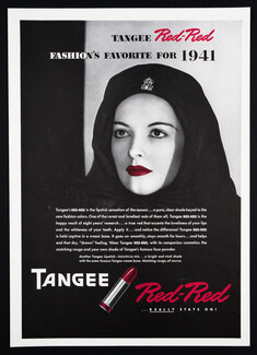 Tangee (Cosmetics) 1941 Lipstick Red-Red