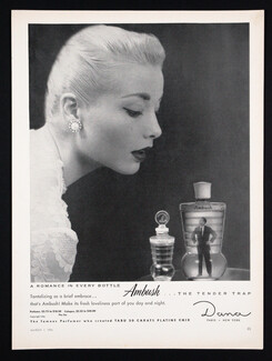 Dana (Perfumes) 1956 Ambush The Tender Trap
