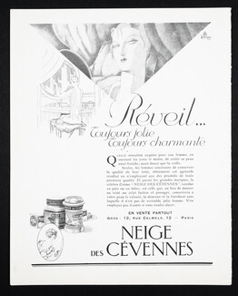 Neige des Cévennes (Cosmetics) 1928 Petitjean