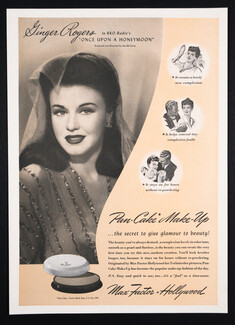 Max Factor Hollywood (Cosmetics) 1942 Singer Rogers
