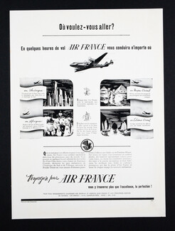 Air France 1949 Airplane