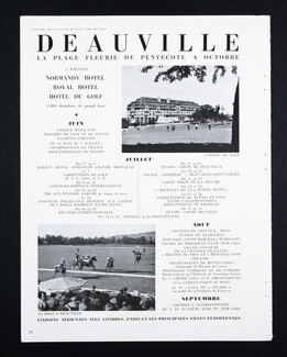 Deauville 1950 L'Hotel du Golf, Le Polo