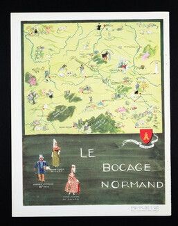 Le Bocage Normand 1935 Falaise, Caen, Normandie, Karsavina (M.K.S)