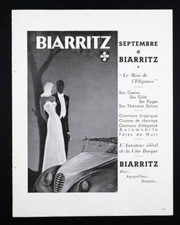Biarritz 1947 "Le Mois de L'élégance" André Bayhourst