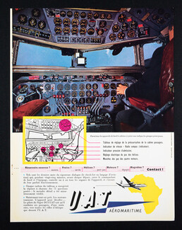 U.A.T (Airlines) 1956 Airplane