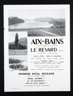 Aix-les-Bains 1956 Le Revard, Golf