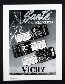 Vichy (City) 1955 Reine des villes d'eau
