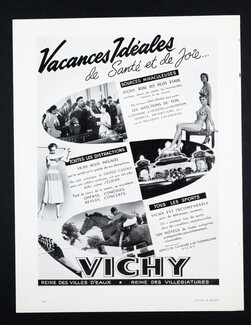 Vichy (City) 1956 Vacances Idéales